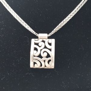 Brighton Silver Tone Necklace